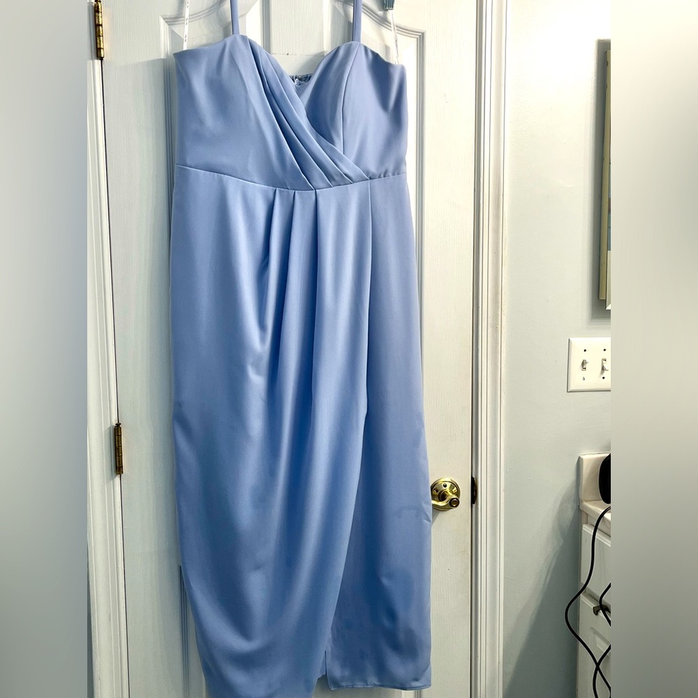 Baby Blue Long Dress